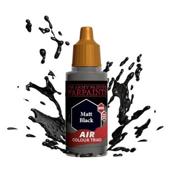 AP Matt Black Acrylic Air Colour Triad image 0
